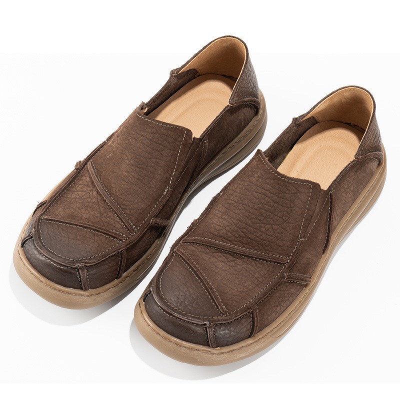 Men'S Shoes Size 42 In Us - Birkuir Retro Gemengde Kleuren Slip On