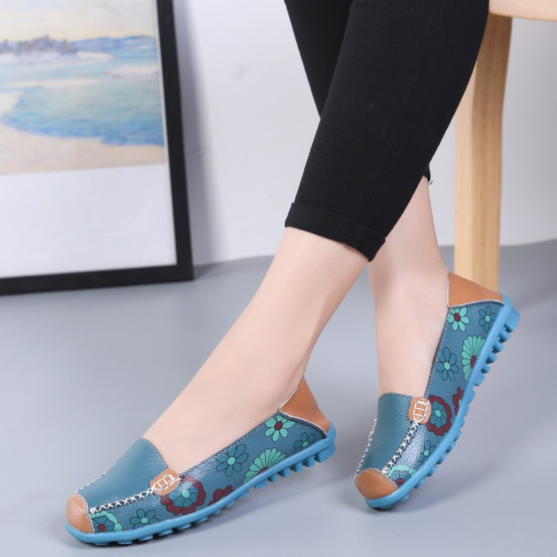 Boat Shoe Leather - 2025 Lente vrouwen flats schoenen vrouwen