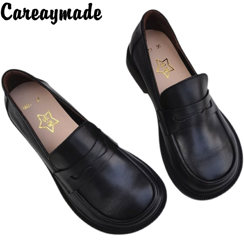 Men'S Shoes For Work - Careaymade-Vrouwen Casual Schoenen Slip Op Oxford