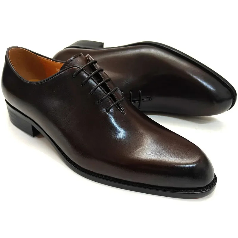 Men Shoes For Office Work - Succesvolle Heren Lederen Schoenen Van Hoge