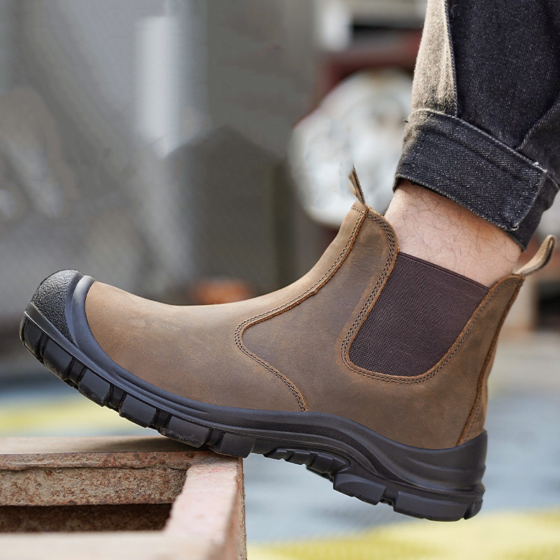 Men'S Shoes For Work - grote maat herenmode stalen neus werklaarzen