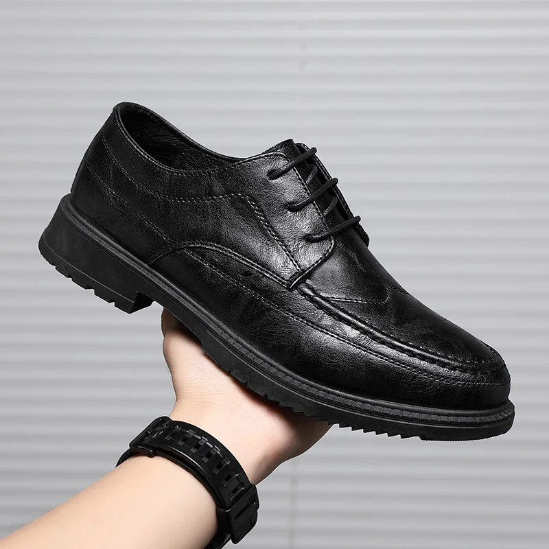 Men Shoes Louboutin - Hoge kwaliteit lederen heren casual schoenen