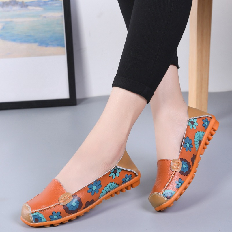 2025 Lente vrouwen flats schoe - Boat Shoe Leather recensie en prijs