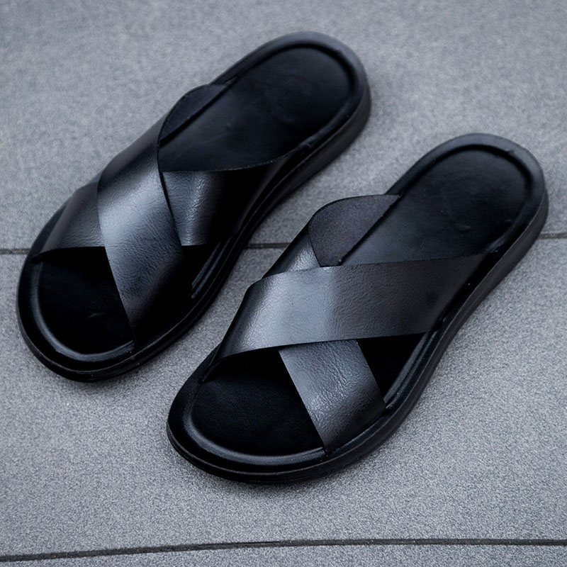 Italiaanse PU Lederen Slippers - Men Shoes Louboutin recensie en prijs