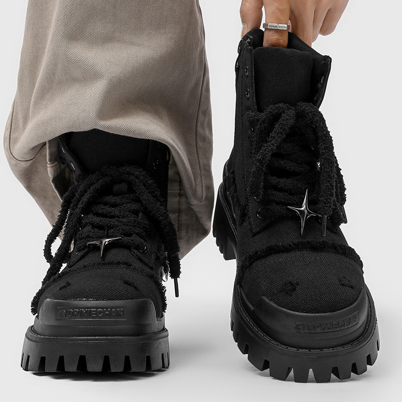 Hoge platformlaarzen voor here - Men'S Shoes For Work recensie en prijs