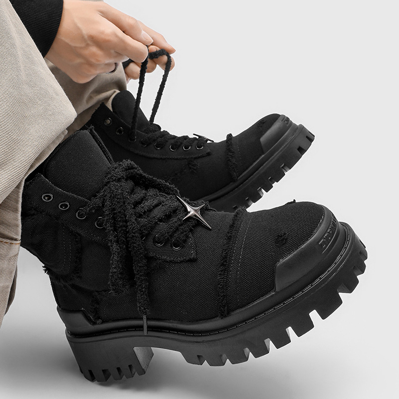 Hoge platformlaarzen voor here - Men'S Shoes For Work recensie en prijs