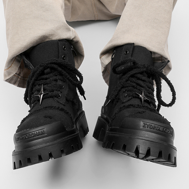 Hoge platformlaarzen voor here - Men'S Shoes For Work recensie en prijs