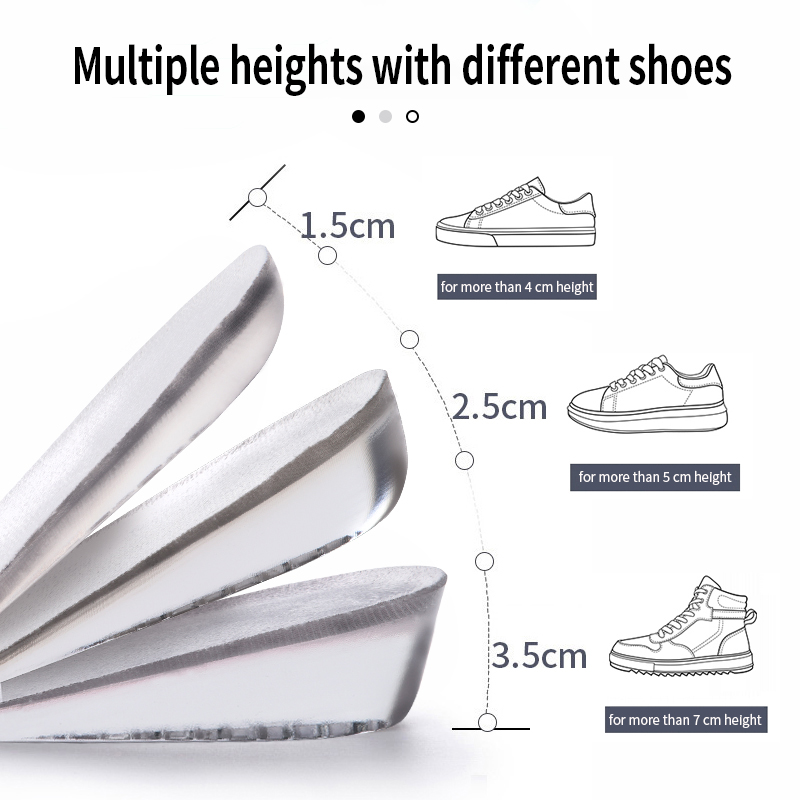 Siliconengel Onzichtbare hoogt - Men Shoes Outlet recensie en prijs