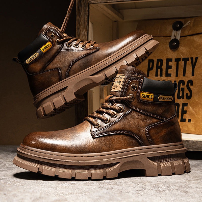 Vintage Heren Platform Enkella - Men'S Shoes For Work recensie en prijs
