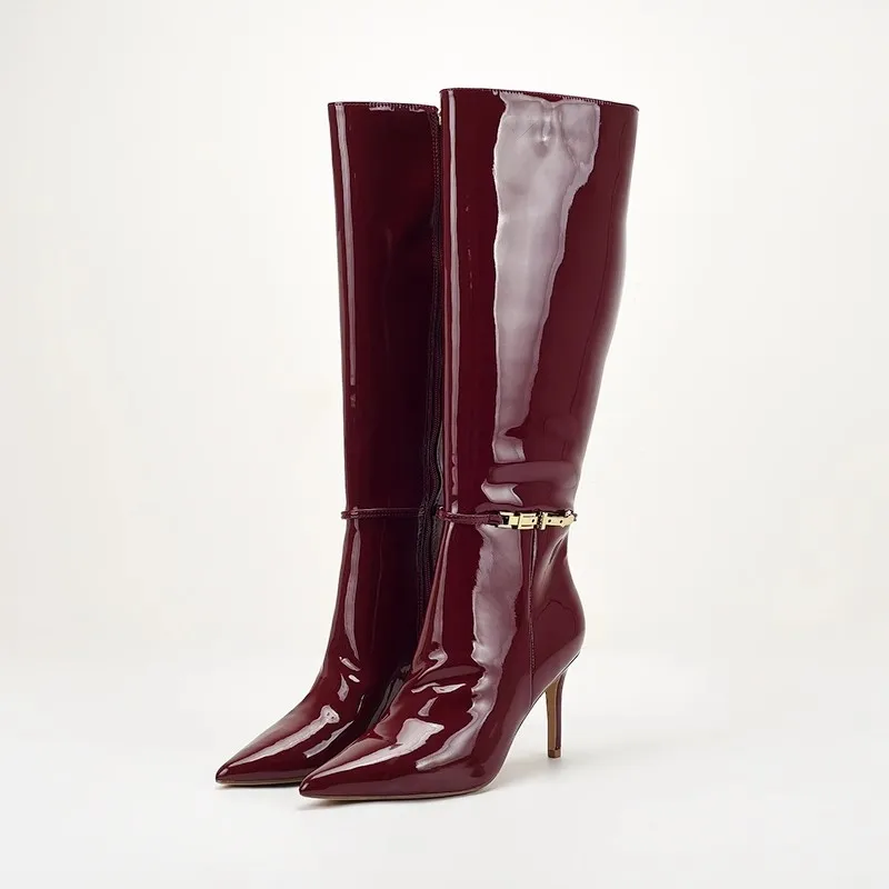 Puntige neus Stiletto hoge hak - Boat Shoe Leather recensie en prijs