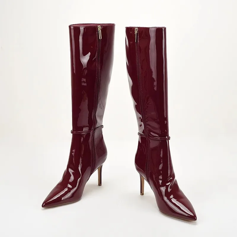 Puntige neus Stiletto hoge hak - Boat Shoe Leather recensie en prijs