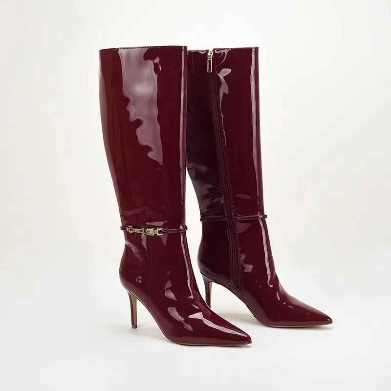 Puntige neus Stiletto hoge hak - Boat Shoe Leather recensie en prijs