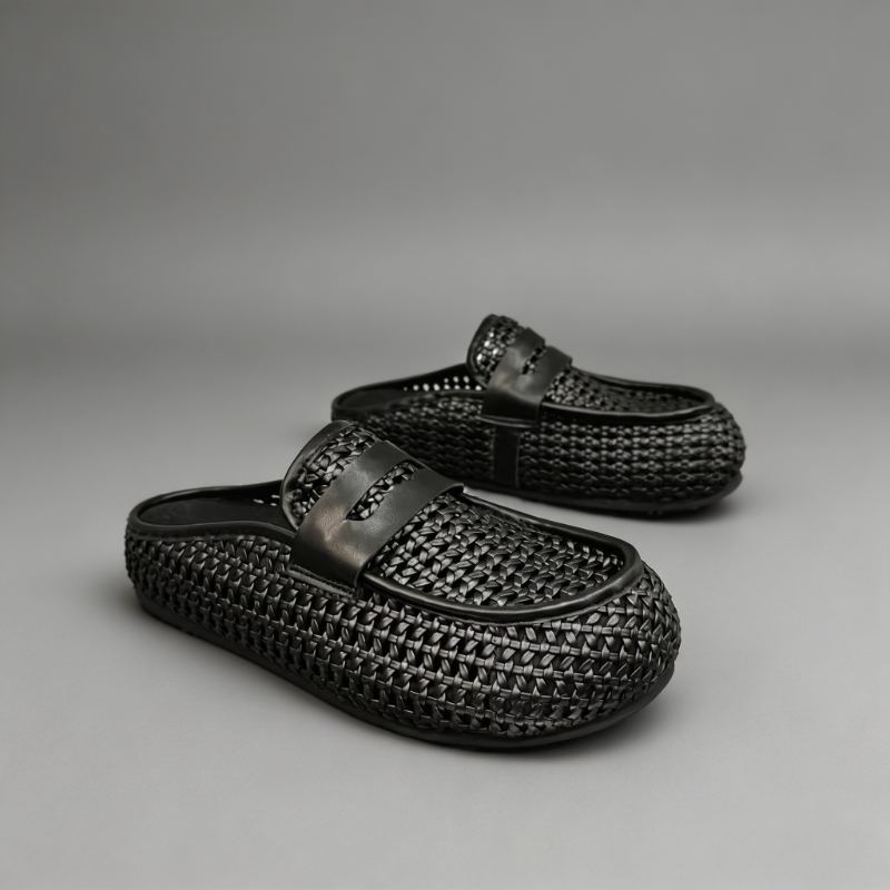 Luxe Textuur Heren Mules 2026  - Loafer Slip On Men recensie en prijs