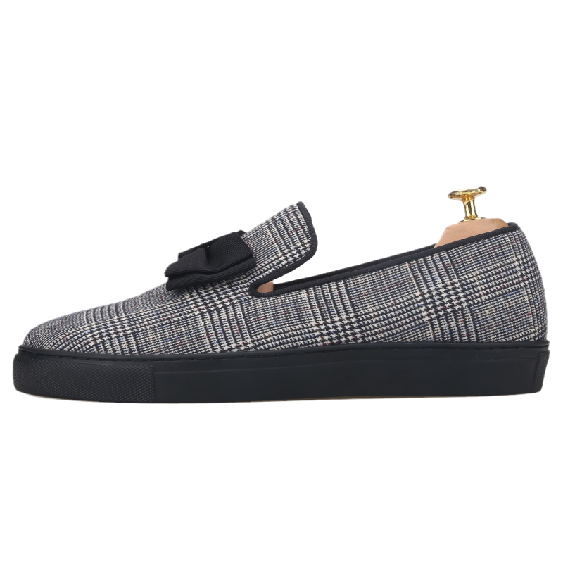Piergitar Welsh Plaid Stof van - Boat Shoe Leather recensie en prijs