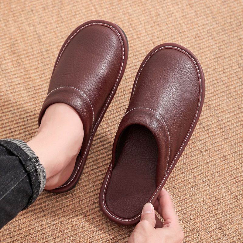 Beknopte Kunstleer Slippers He - Men'S Shoes Size 42 In Us recensie en prijs