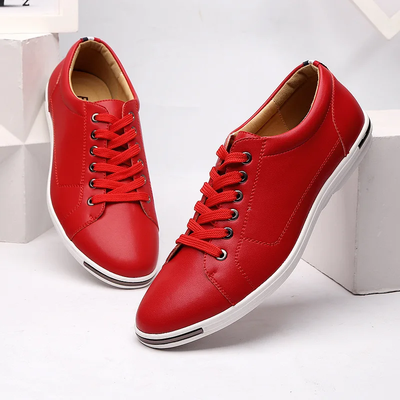 Heren maat 38-48 Casual ademen - Boat Shoe Leather recensie en prijs